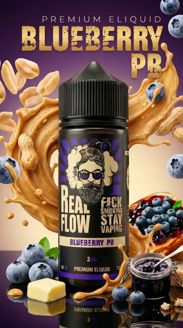 Producto - Real flow blueberry jam pb