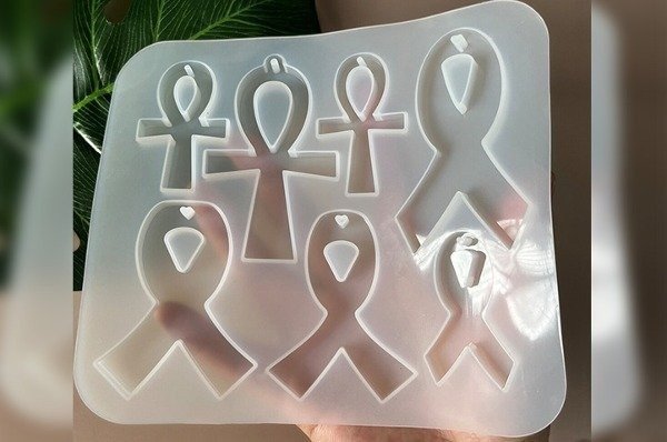 Producto - Oferta moldes llaveros cruces y lazos - 1