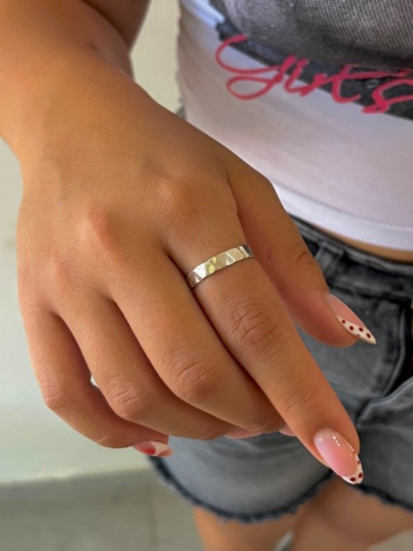 Producto - Anillo alianza entramada