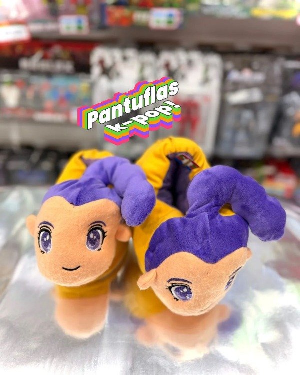 Producto - Pantuflas Cerradas Guerreras Kpop Bordadas