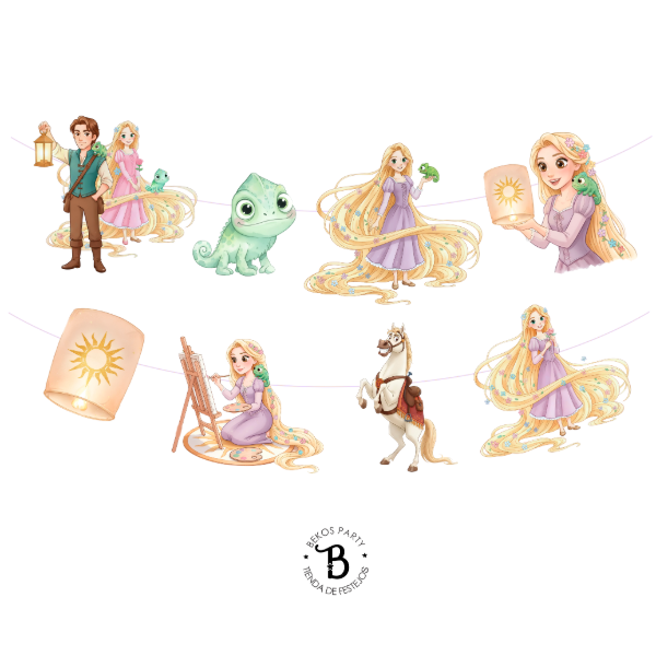 Producto - Guirnalda Rapunzel