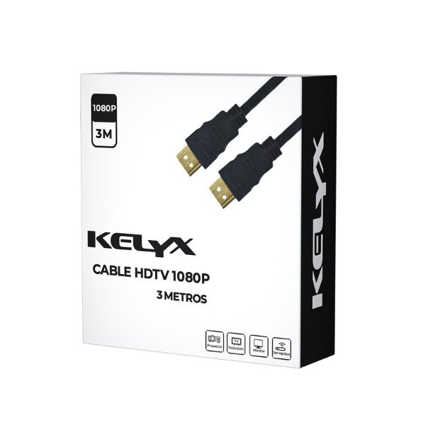 Producto - Cable Kelyx HDMI 1080P - 3 metros