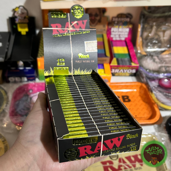 Producto - Papel RAW Black Organico