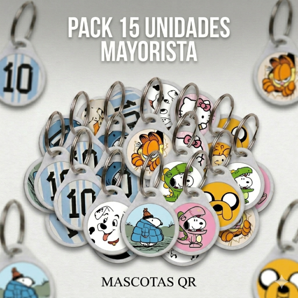 Producto - PACK MAYORISTA 15 UNIDADES - SURTIDAS