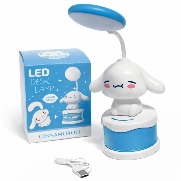 Producto - OT1045 LAMPARA DE ESCRITORIO LED CON DISEÑO DE CINNAMOROLL DE SANRIO