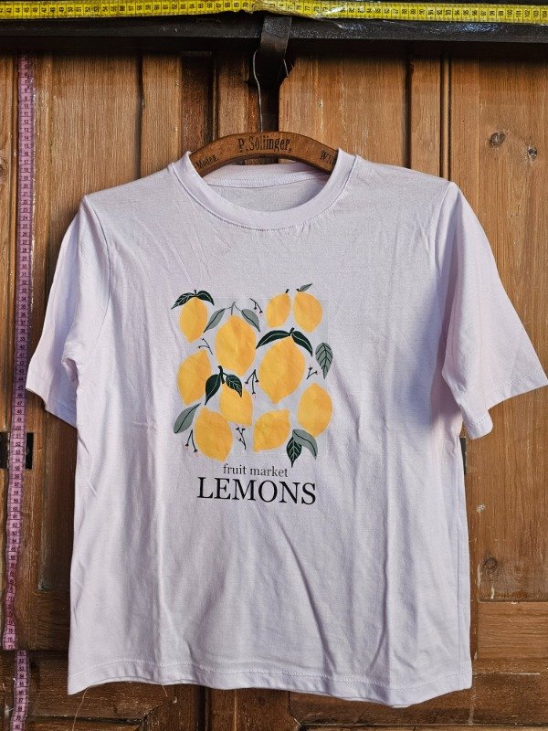 Producto - Remera Limones Blanca t.u