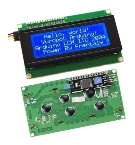 Producto - Display Lcd 20x4 Con Adaptador I2c
