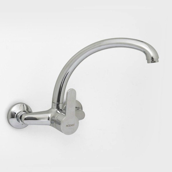 Producto - Juego de Pared Pico Cisne Monocomando - Mozart