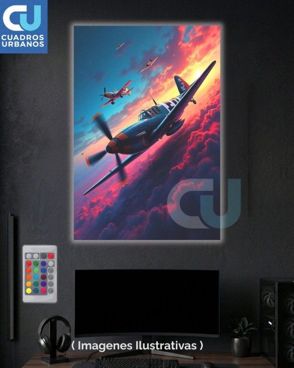 Producto - Aviones Art Led 5
