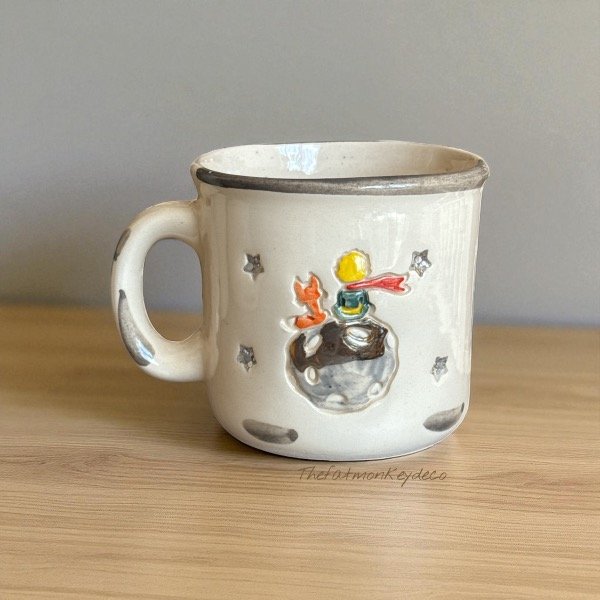 Producto - Jarro Principito con plata y glitter