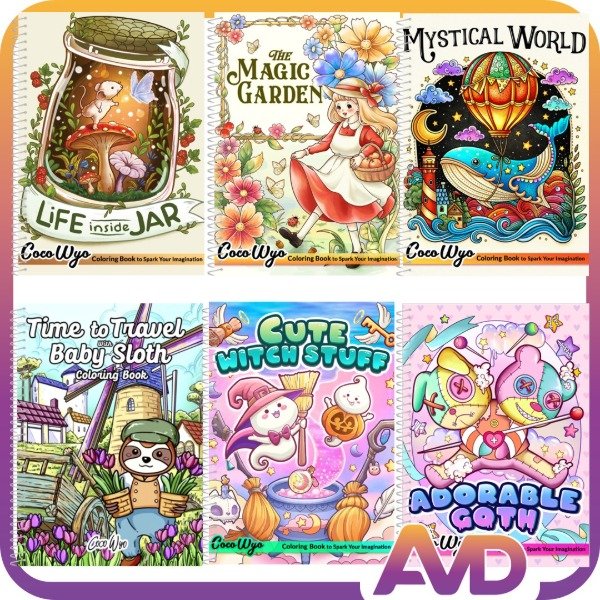 Producto - Cozy Friends Cuaderno para colorear - 3