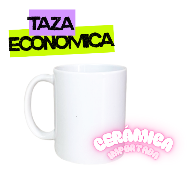 Producto - Taza Cerámica Importada Económica Sublimable x 36 Unidades