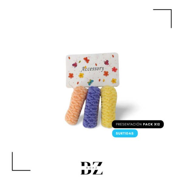 Producto - COLITAS TOALLA GR X 3 PCS X 12 SET GAMMA PASTEL - 2103-4