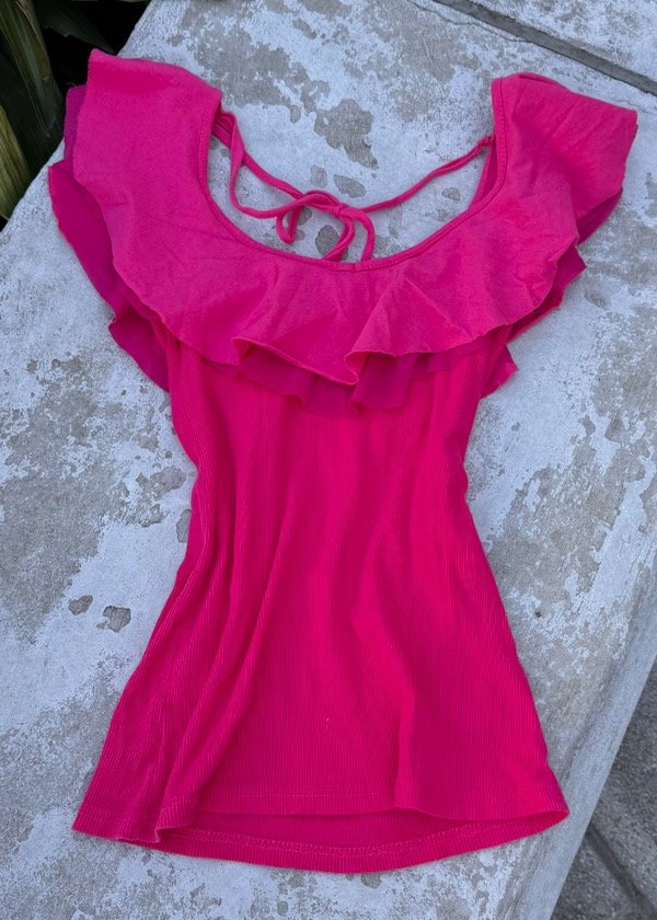 Producto - Top Fucsia morley tS