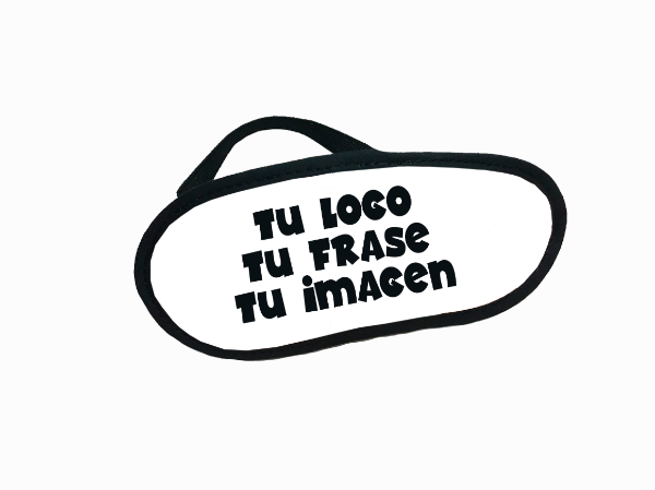 Producto - Antifaz Tapa Ojos para Dormir Personalizado Logo Frase Imagen empresa