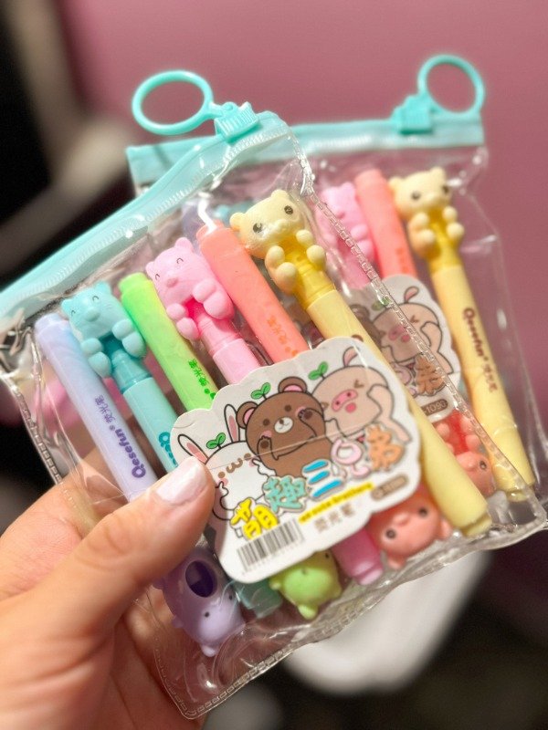 Producto - Set de Resaltadores Animalitos