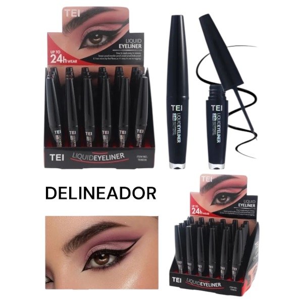 Producto - Delineador 24H Waterproof Tei 8036 X1 8036 Al Azar
