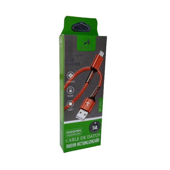 Producto - CABLE MALLADO ROYALCELL MICRO USB 5A