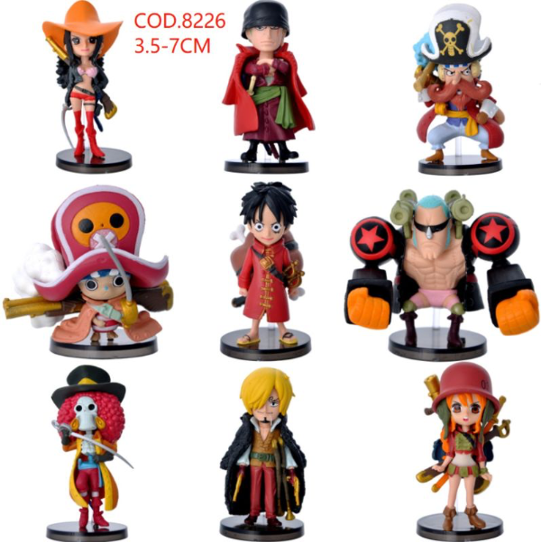 Producto - Figuras One Piece x 9 PRECIO POR UNIDAD