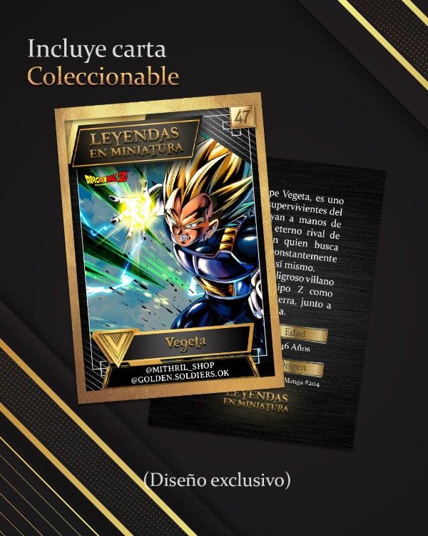 Producto - Vegeta - Dragon Ball Z - Leyenda Nro 47 - 4