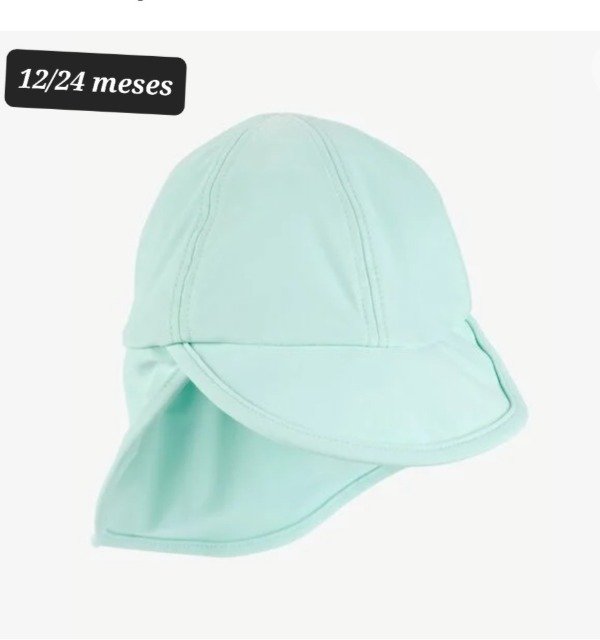 Producto - Gorro carters con proteccion uv talle 12/24 meses celeste
