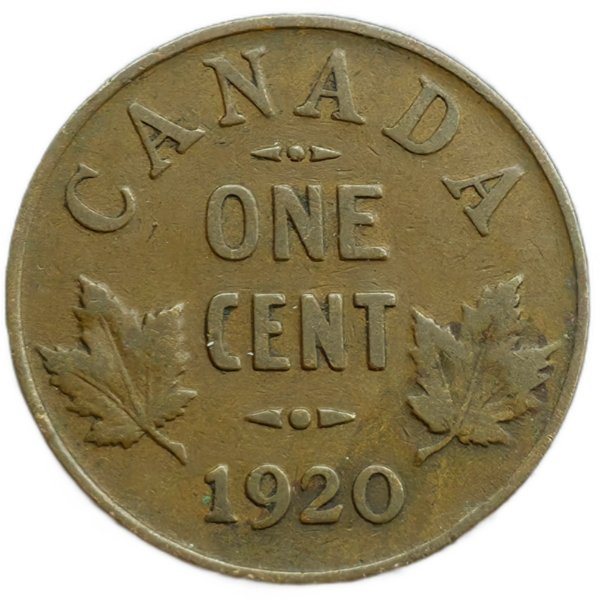 Producto - Canada 1 Cent 1920 Jorge V Km#28 VF