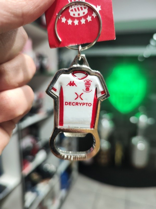 Producto - Llavero Huracan camiseta destapador