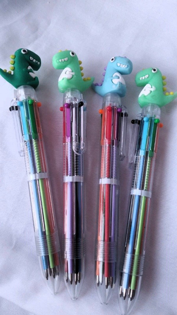 Producto - Lapicera DINO multicolor