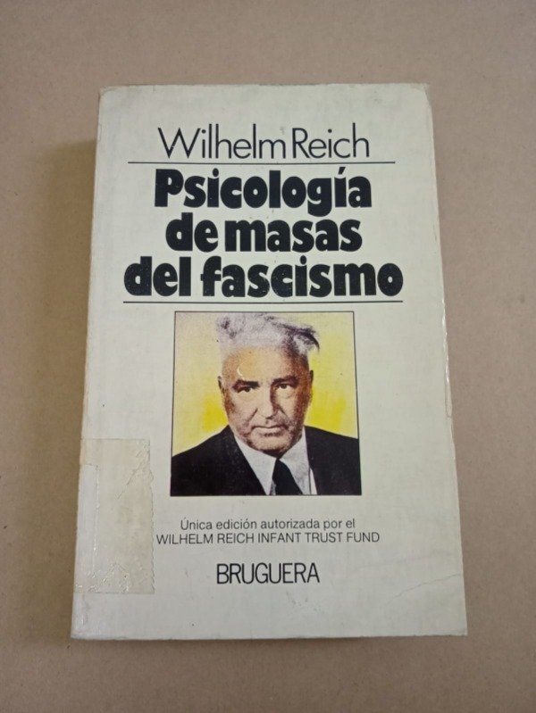 Producto - Psicología de masas de fascismo - Wilhelm Reich - Bruguera 1980 - 0