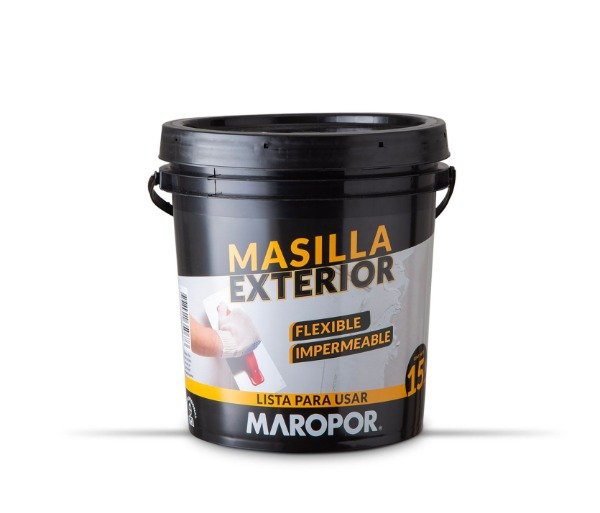 Producto - Masilla Exterior MAROPOR - Balde 15 kg.