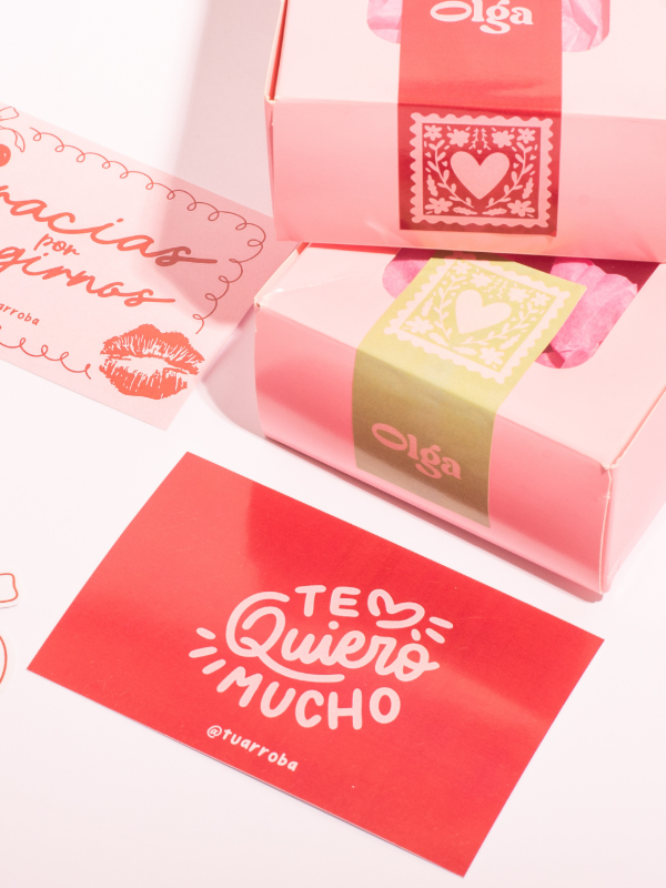 Producto - Postal "te quiero mucho"