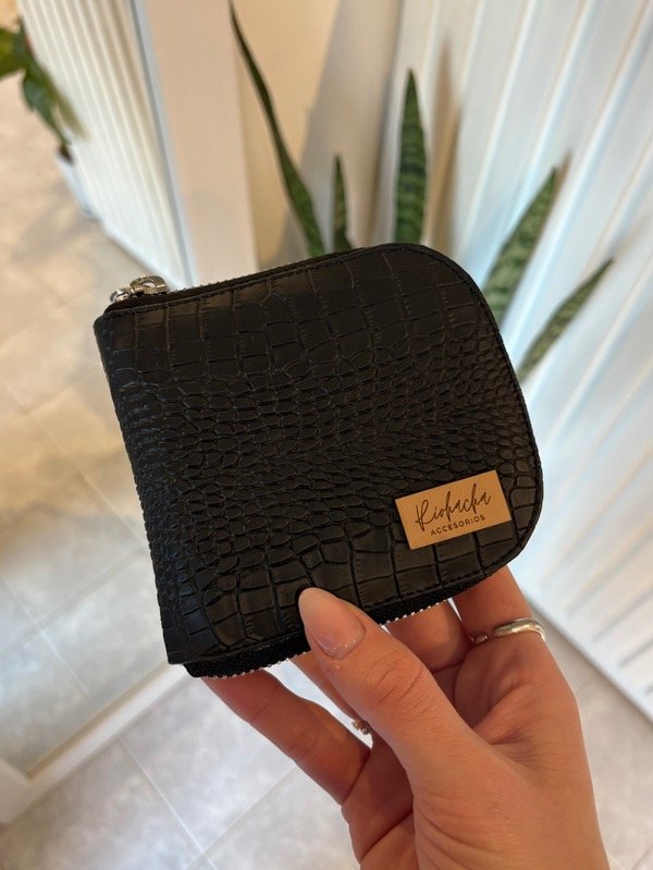 Producto - Pocket Riohacha (Negro croco)
