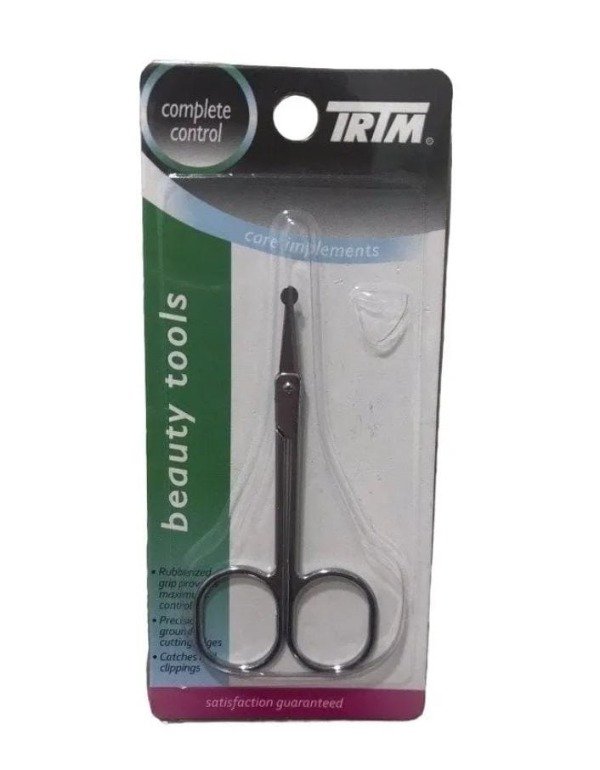 Producto - Tijera con punta redonda de seguridad para cejas