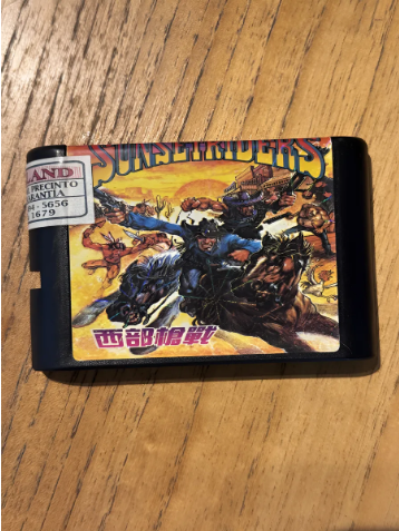 Producto - Sunset Riders Sega Genesis / Megadrive