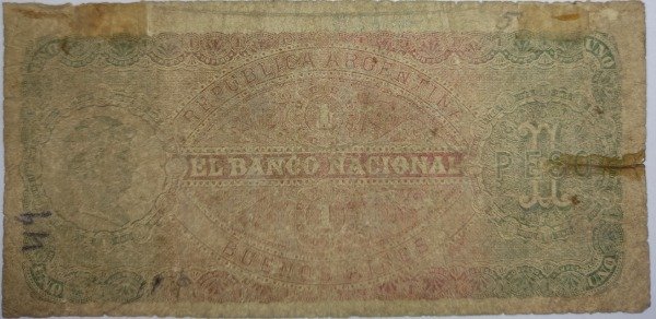 Producto - Buenos Aires 1 peso año 1883 - 1