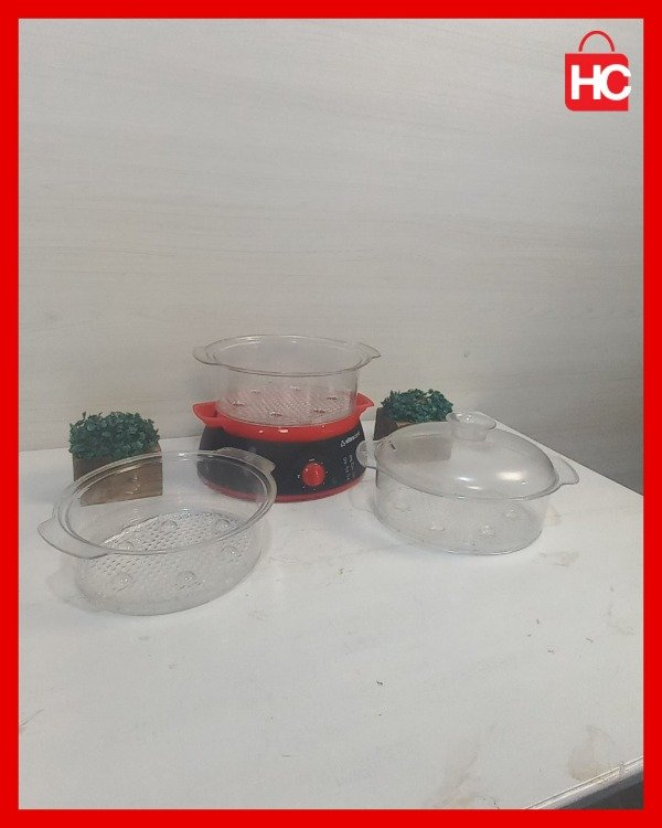 Producto - Vaporera eléctrica Ultracomb de 3 niveles con temporizador - 6