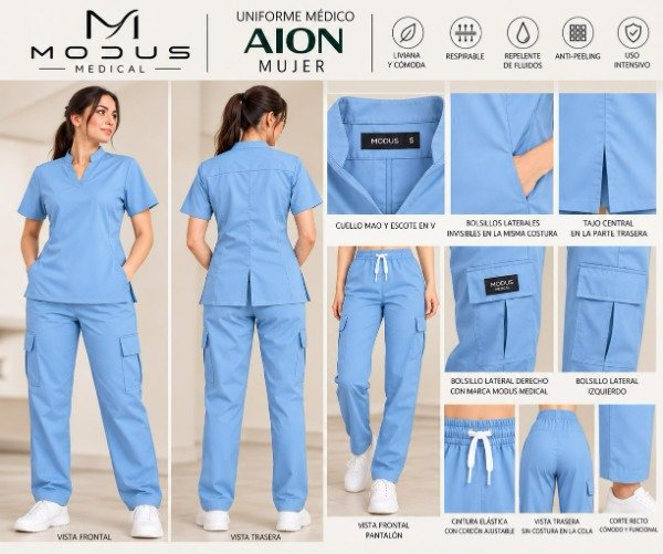 Producto - AION Uniforme Mujer - MODUS MEDICAL - 3