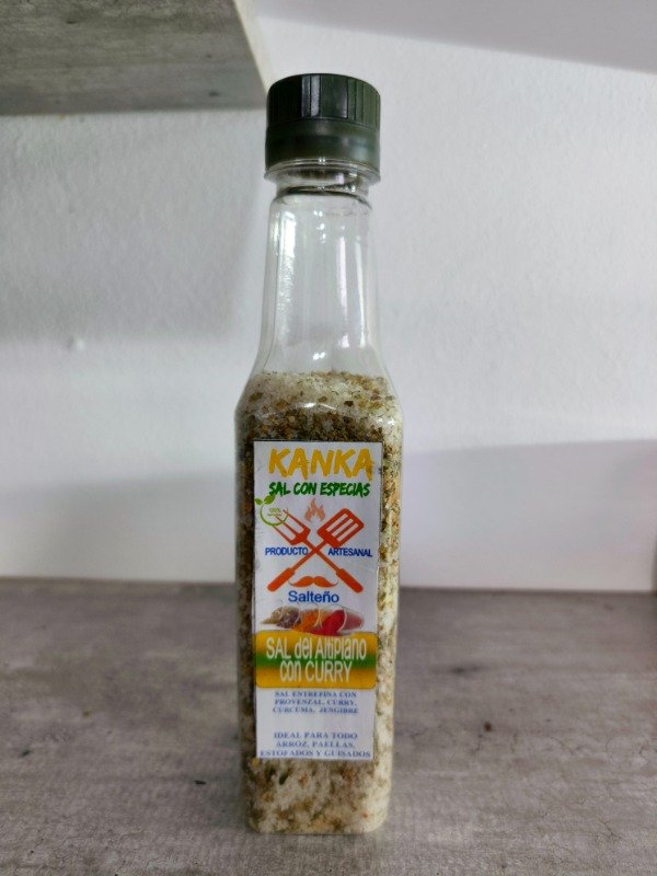 Producto - Sal de altiplano con curry