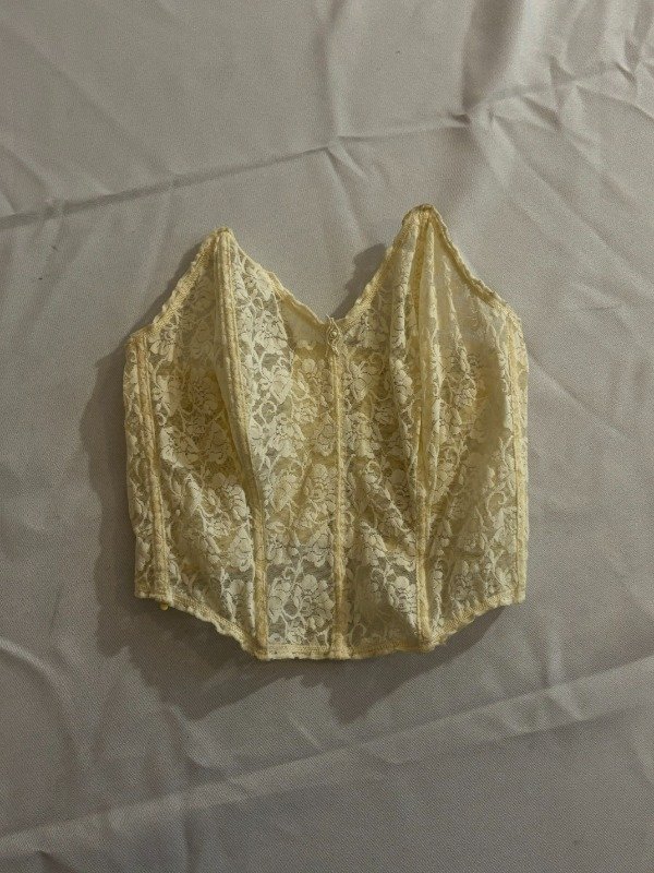 Producto - Vintage Angel lace and pearl corset