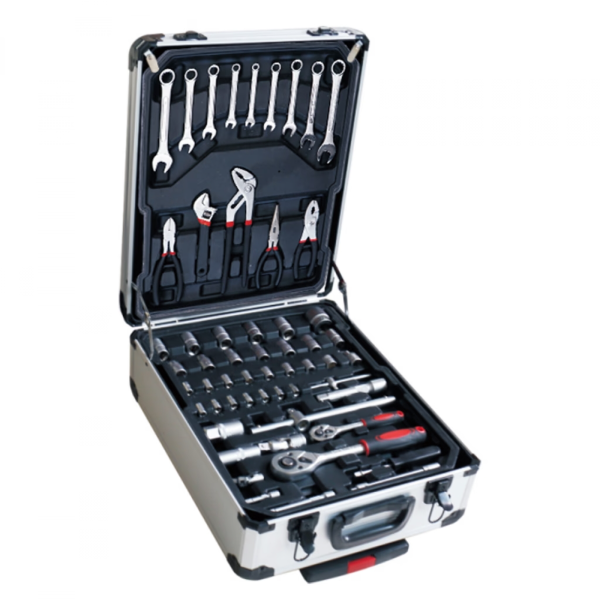 Producto - Kit de destornilladores de precision -493 piezas -c/caja de transporte metalica