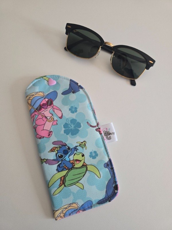 Producto - Porta Lentes Pop Stitch Flores Hawaii