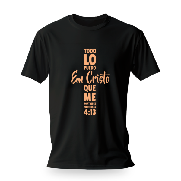 Producto - PROMO Remera Talle Del 1 Al 8 (TODO LO PUEDO EN CRISTO...) (X1 UNIDAD)
