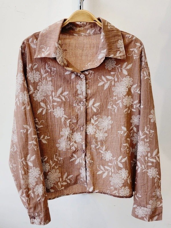 Producto - Camisa Corta "Greta Bordado" (Art. 5867) - 0