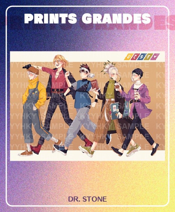 Producto - PRINT GRANDE - DR. STONE
