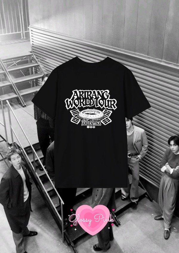 Producto - Remeron Arirang World Tour Estadio Argentina - DTF