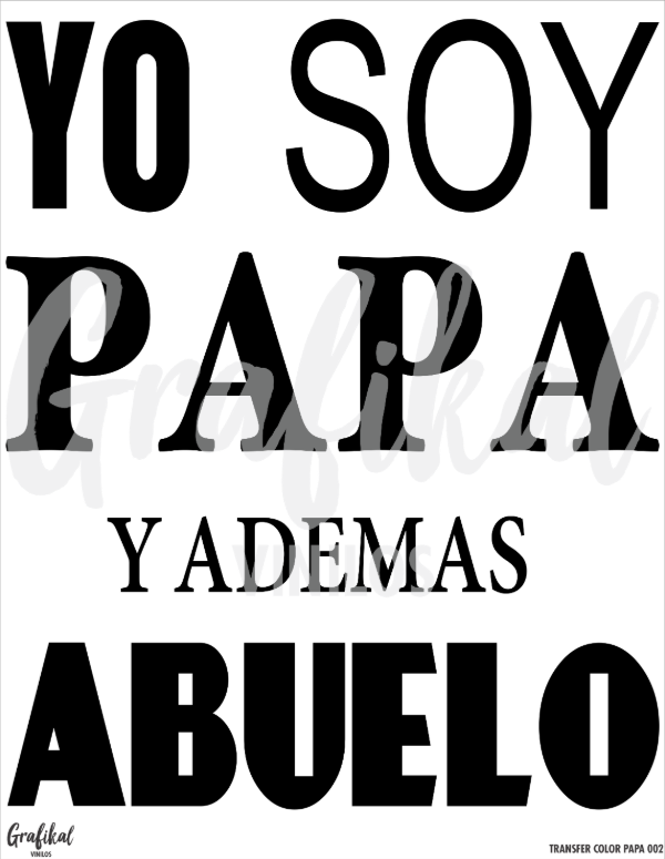 Producto - Transfer Color Dia del Padre 011