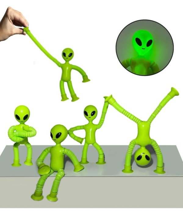 Producto - Alien/Robot extensible con ventosa