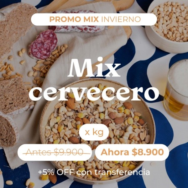 Producto - 1KG MIX CERVECERO - MIX PROMO INVIERNO