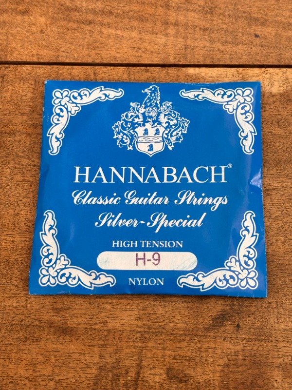 Producto - Encordado Hannabach - Classic Guitar Silver Special - High Tension H-9