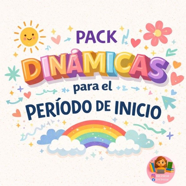 Producto - "PACK DINÁMICAS PARA EL PERÍODO DE INICIO"